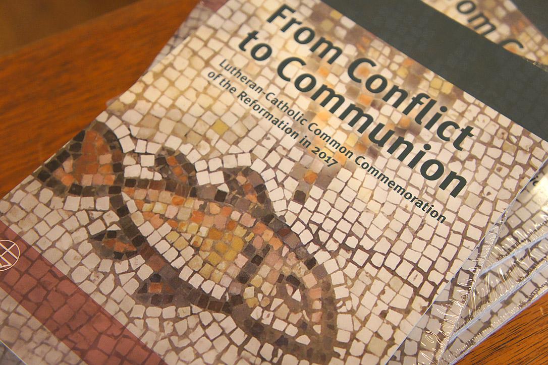 From Conflict to Communion describes jointly the history of the Reformation by the Lutherans and Roman Catholics. In telling the story together, they offer a powerful witness to a fragmented world, says Rev. Dr Martin Junge. Photo: LWF/S.Gallay