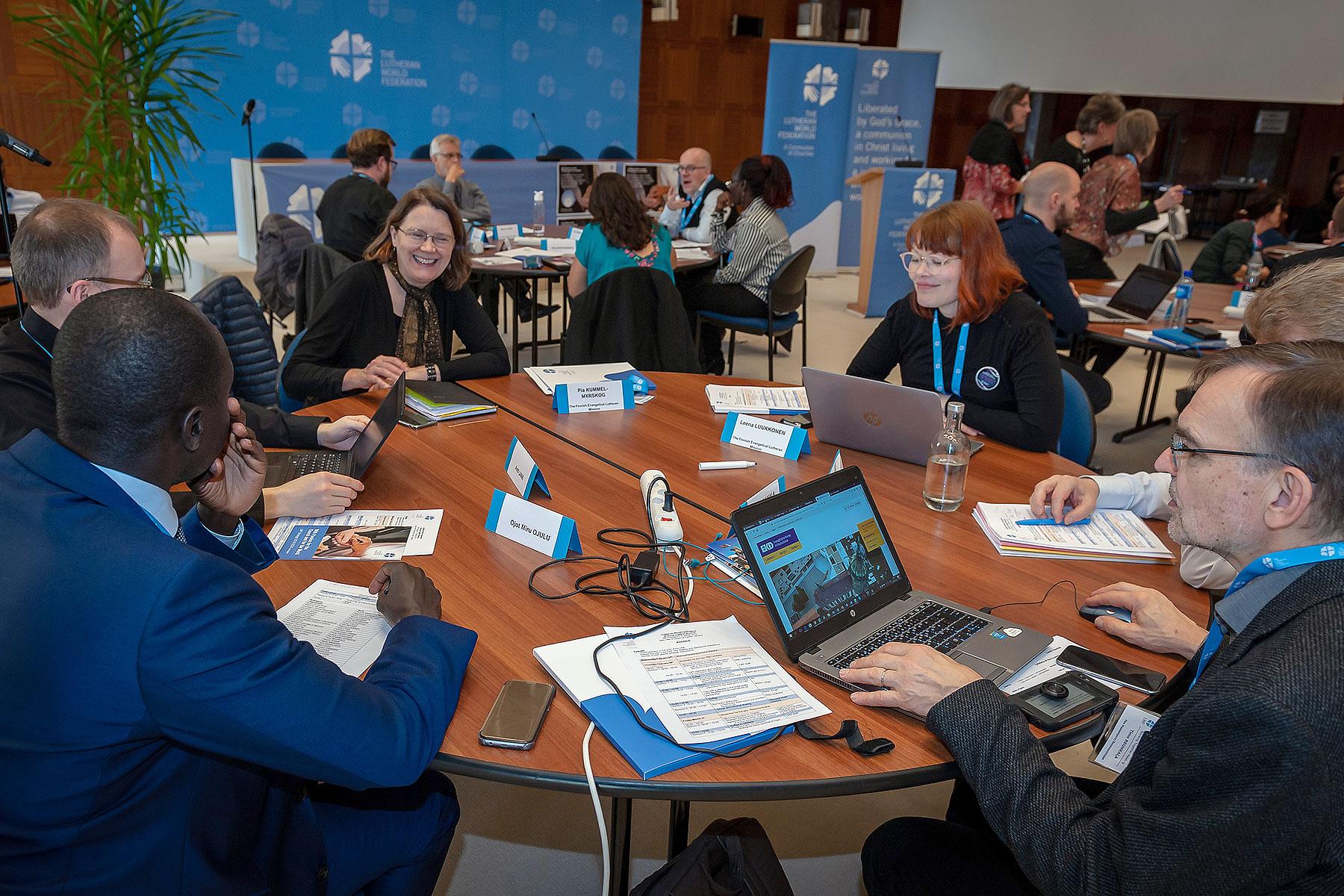 Participants at the Working Together meeting in Geneva. Photo: LWF/S. Gallay