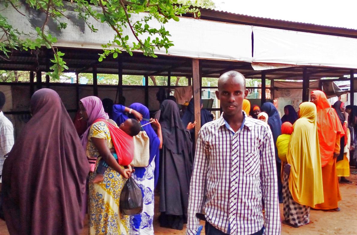 Kadar Ali Ahmed lebt im Dadaab Flüchtlingscamp in Kenia. Foto: LWB Kenia