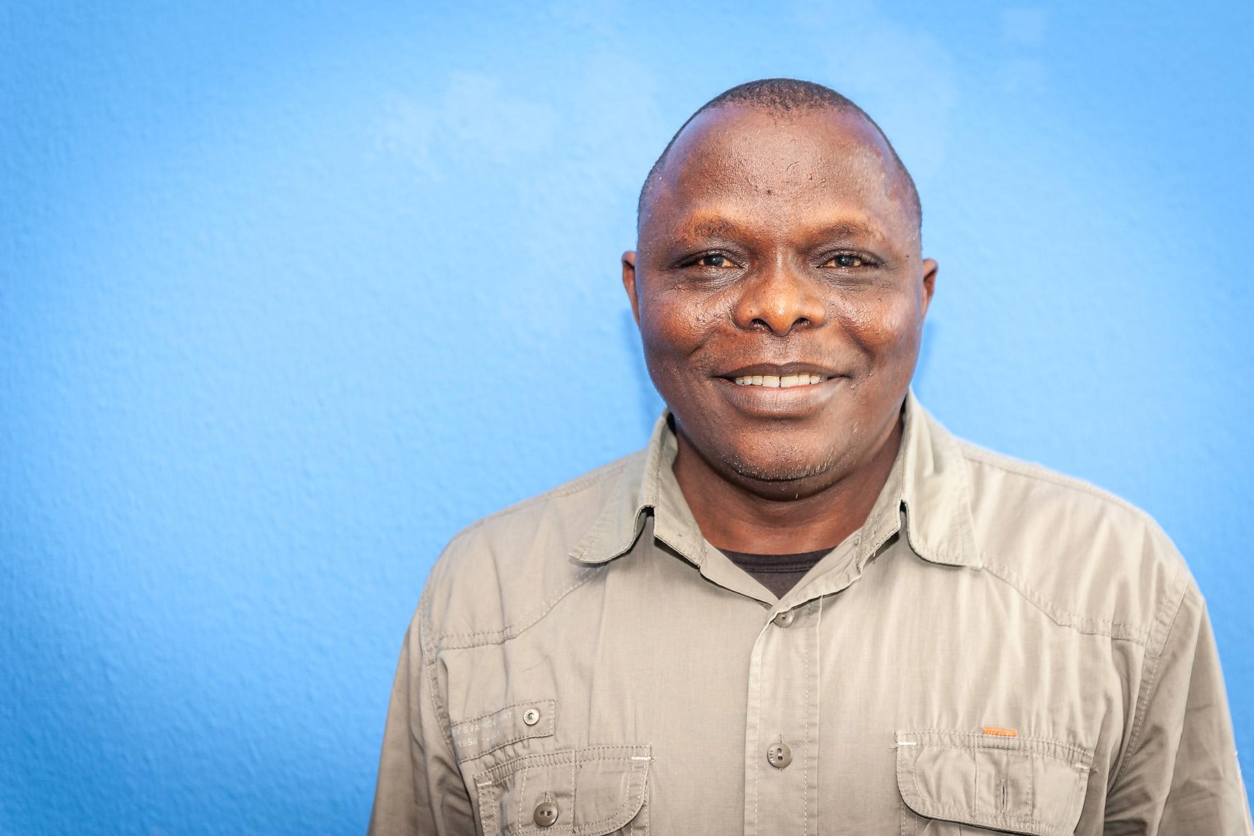 Der neue LWB-Afrikareferent, Pfarrer Dr. Samuel Dawai von der Lutherischen Brüderkirche Kameruns. Foto: LWB/S. Gallay