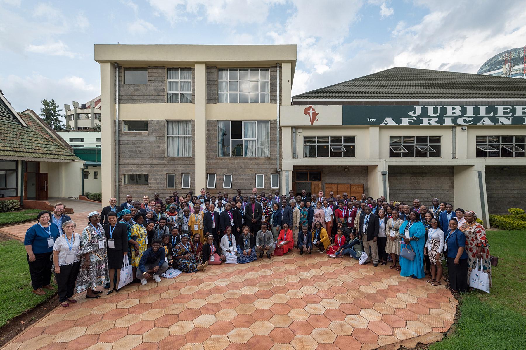 Lutheranerinnen und Lutheraner aus dem gesamten afrikanischen Kontinent bei der Afrika-Vorversammlung