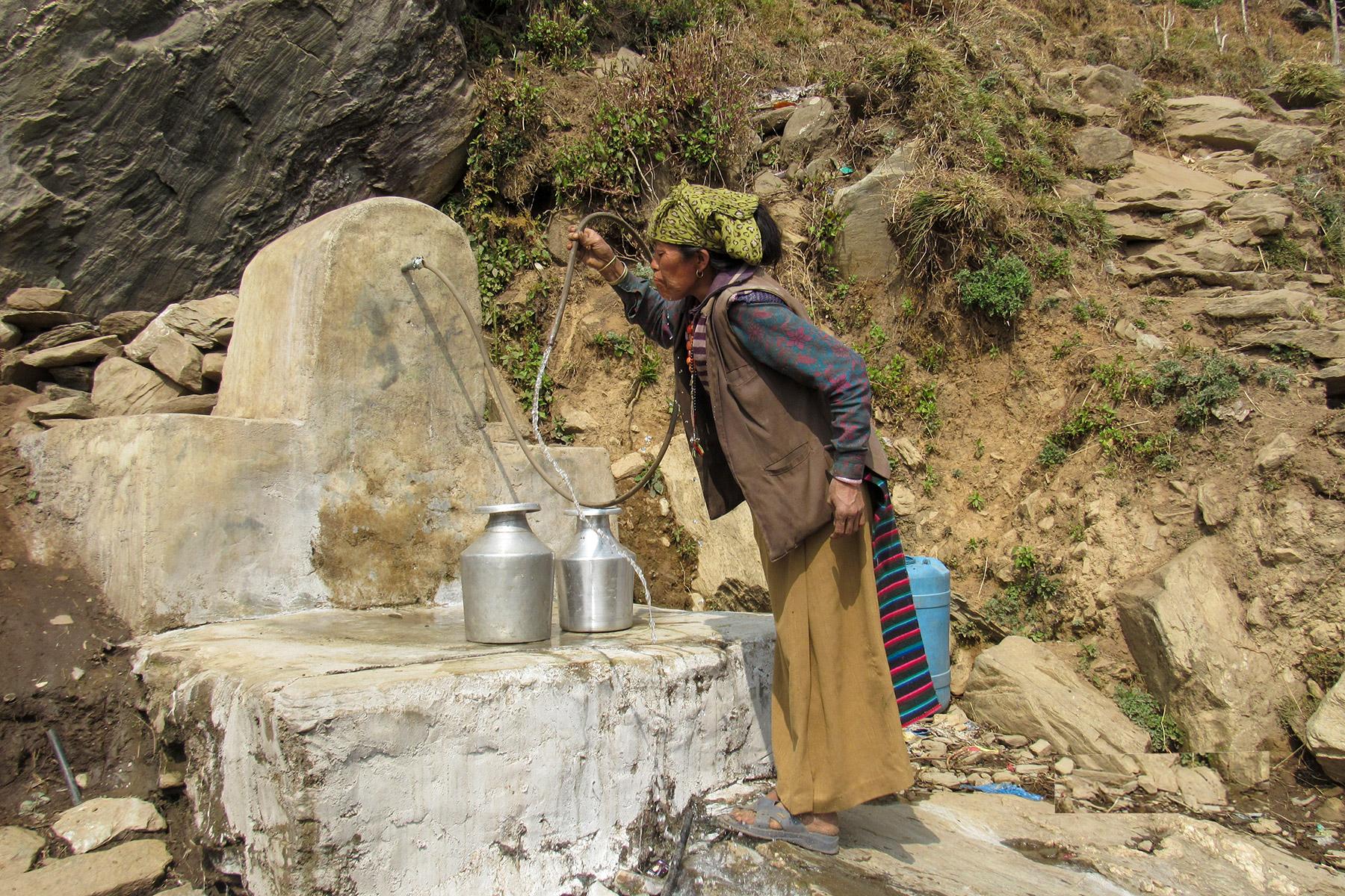 LWF Nepal water well