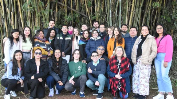 Participantes del Foro de Justicia Climática en Eldorado, Misiones, Argentina. Foto: FLM/Eugenio Albrecht