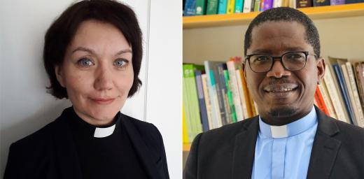 Rev. Anne Burghardt and Rev. Dr Kenneth Mtata. Photo: Composite