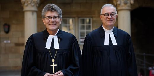 Bishops Gohl and July