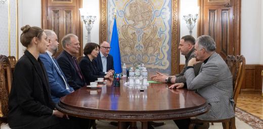 Ukraine visit - President office