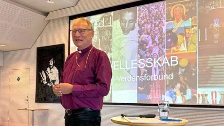 LWF President Bishop Henrik Stubkjær in Ilulissat, Greenland. Photo: Evangelical Lutheran Church in Denmark