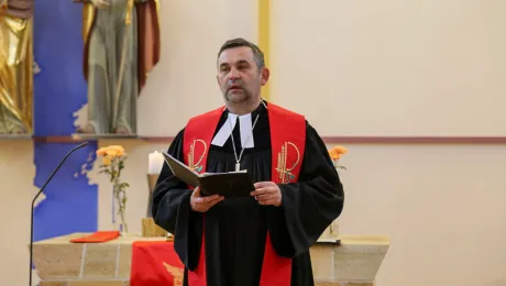 Ukrainian pastor Rev. Pastor Oleksandr Gross. Photo: GELCU