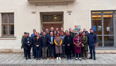 Participants of the 27th Theological Seminar for Pastors in Wittenberg, Germany. Photo: LWF Center Wittenberg