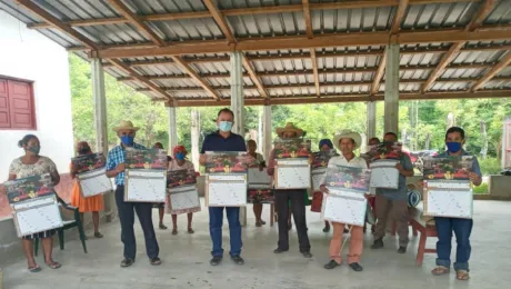 Los líderes y las lideresas indígenas siguen exigiendo sus derechos ante el Estado guatemelteco. Foto ILUGUA