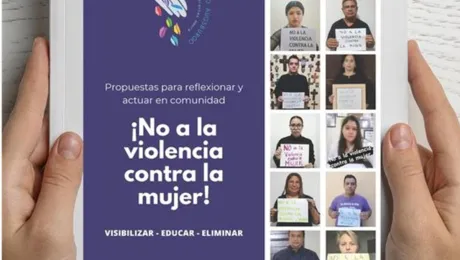 La propuestas gira en torno a visibilizar - educar - eliminar la violencia de género.