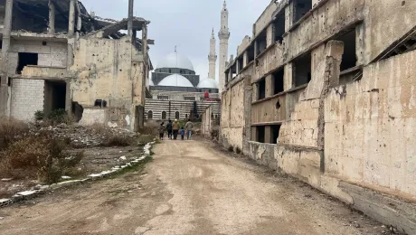 Destruction in Homs. Photo: LWF/A. Alsamrah