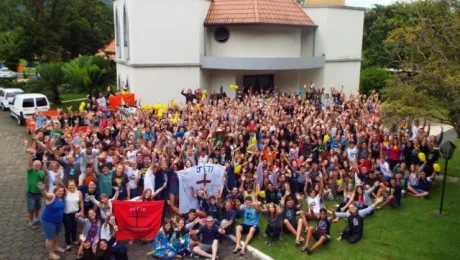 Participantes de los sínodos Vale do Itajaí y Norte Catarinense compartieron un campamento durante el tiempo del carnaval. Foto: Equipo de Comunicación del Campamento