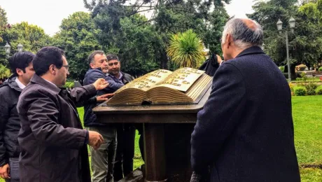 El Obispo de la ILCH Alexis Salgado evaluó la colocación del monumento como un reconocimiento a toda la labor evangélica y una visibilización del Evangelio.