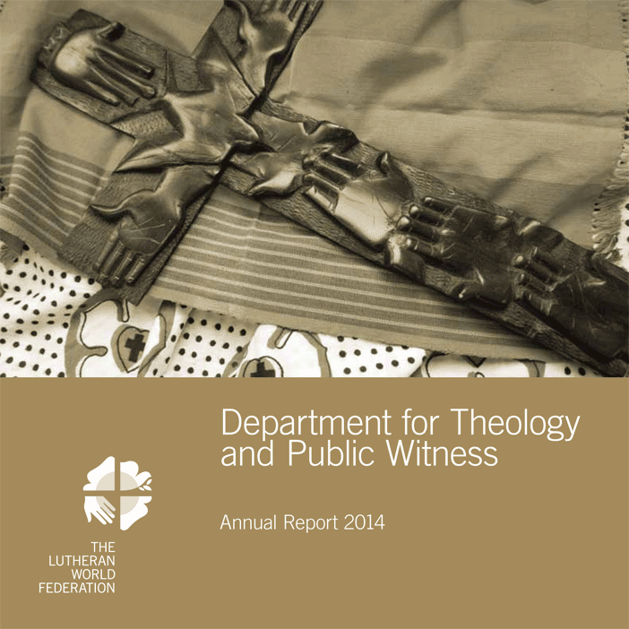 Department for Theology and Public Witness annual report 2014