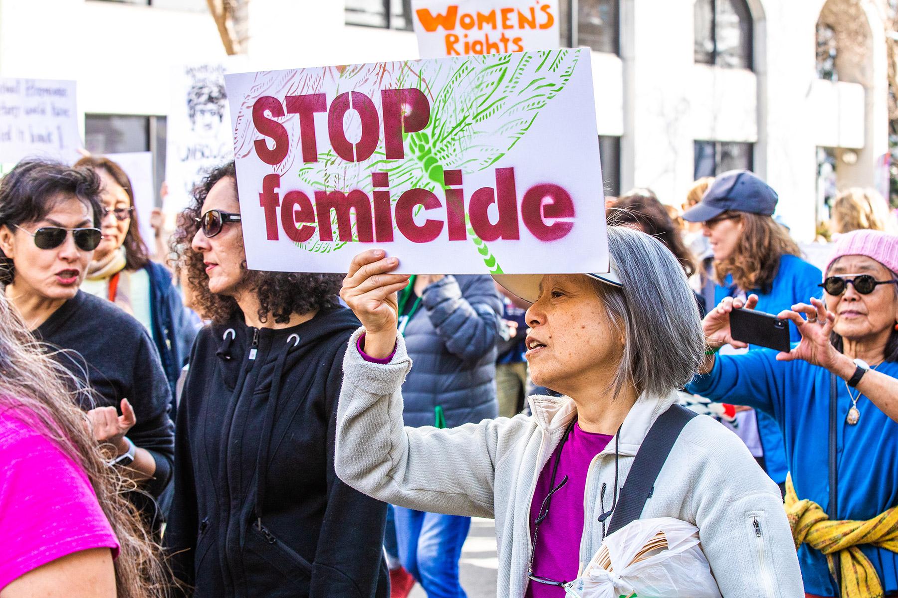 Teilnehmerinnen einer Demonstration in Oakland, USA, im Jahr 2019. Foto: Thomas Hawk (CC-BY-NC)