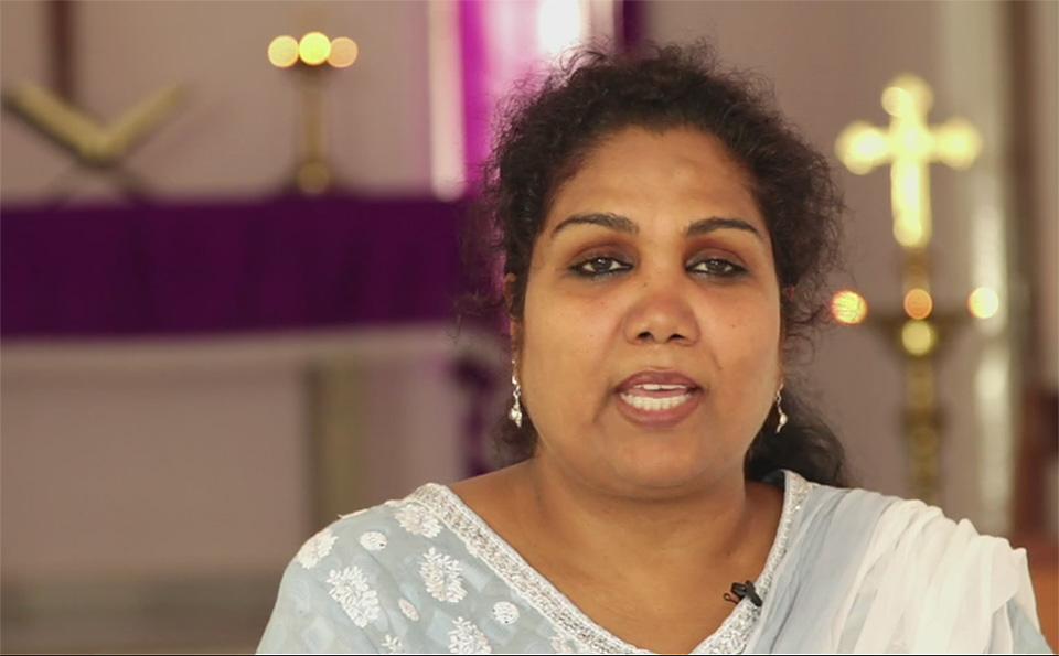 green&just Bible study speaker Rev. Dr Monica Jyotsna Melanchthon, India
