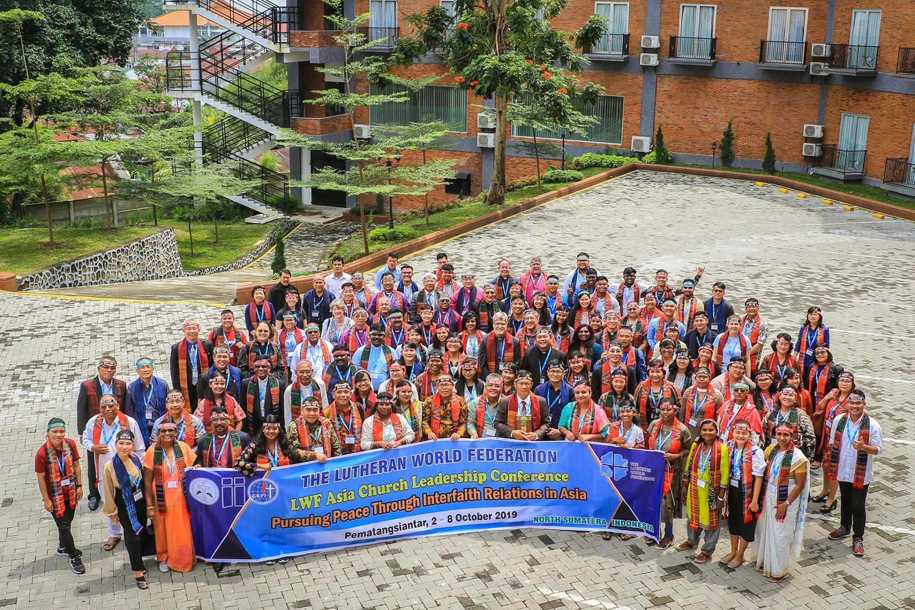 Kirchenleitungskonferenz der Region Asien bei ihrer Tagung in Indonesien, Oktober 2019. Foto: Beresman Nahampun