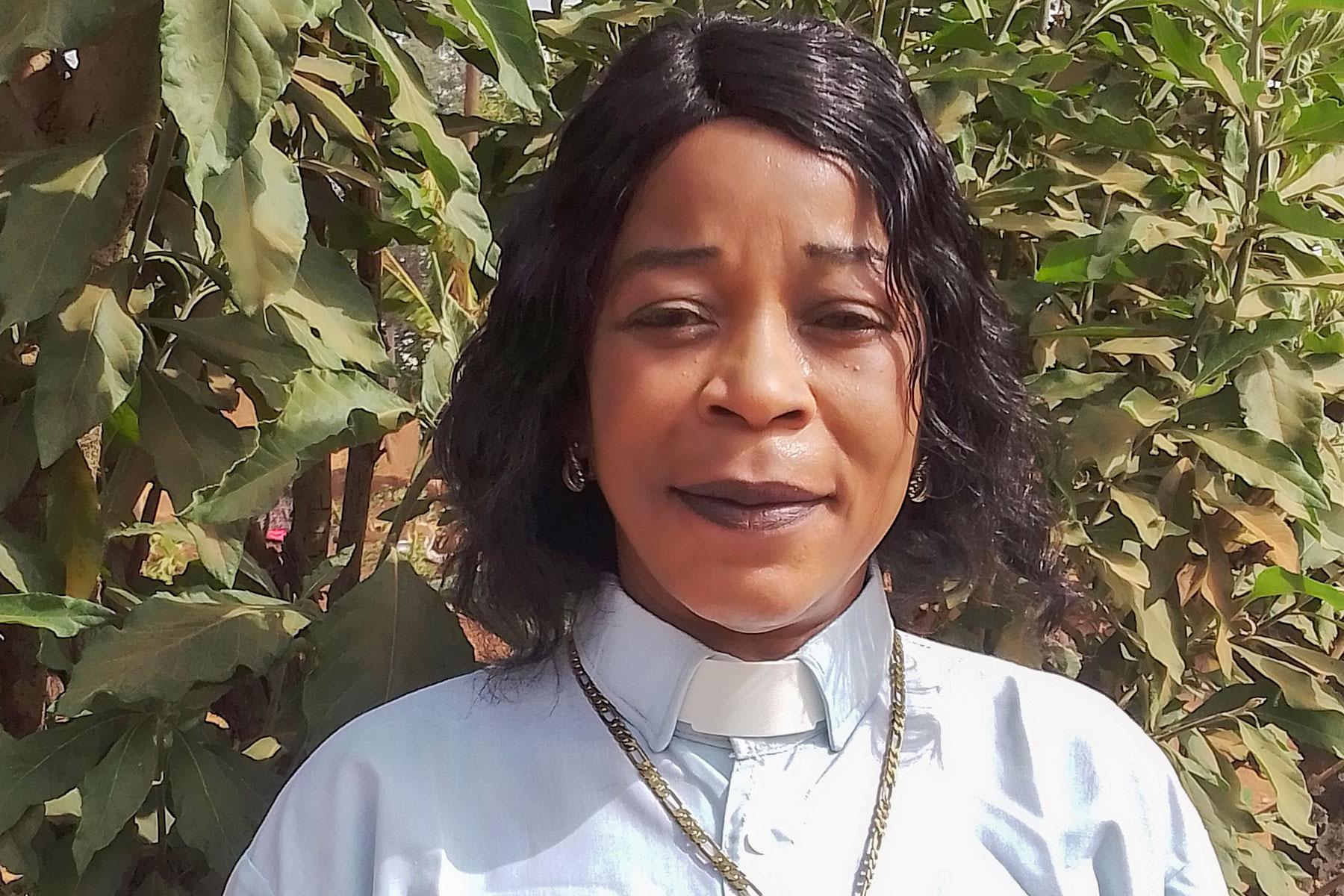 Cameroonian theologian Rev. Tientcheu Djomgoue Marie Besong, a scholarship holder of LWFâs HÃ©lÃ¨ne Ralivao Fund. Photo: Private
