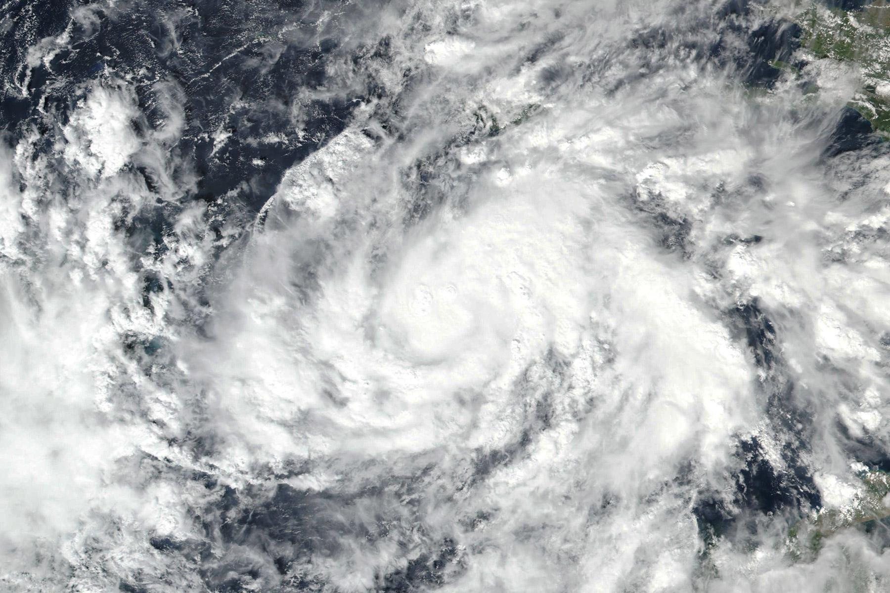 Tropensturm Eta am 1. November 2020. Foto: NASA (öffentlicher Bereich)
