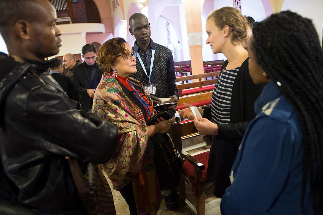 LWFâs representatives at the COP 22 talks in Marrakech, Morocco, participated in an ecumenical 