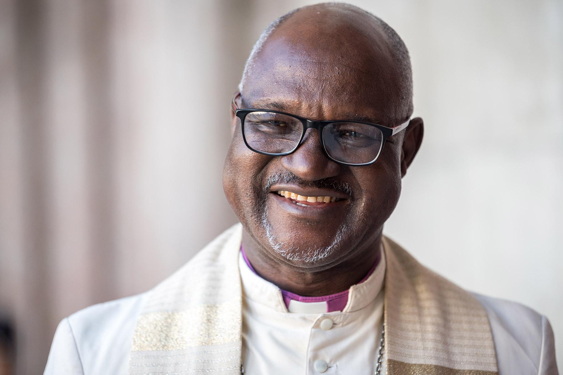 LWF President Archbishop Dr Panti Filibus Musa. Photo: LWF/Albin Hillert 