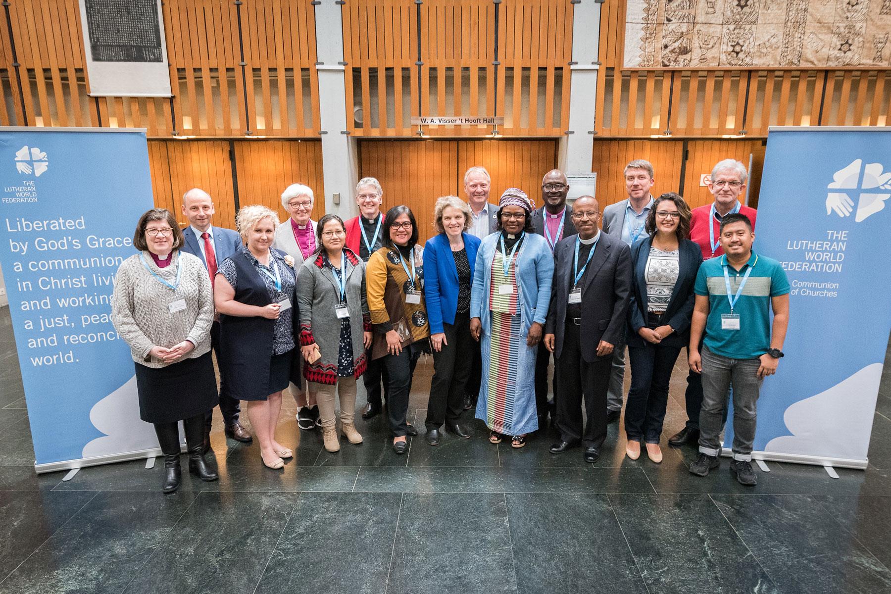 The LWF executive committee meeting, in anticipation of the Council meeting 2019 met in Geneva on 12 June. Photo: LWF/Albin Hillert