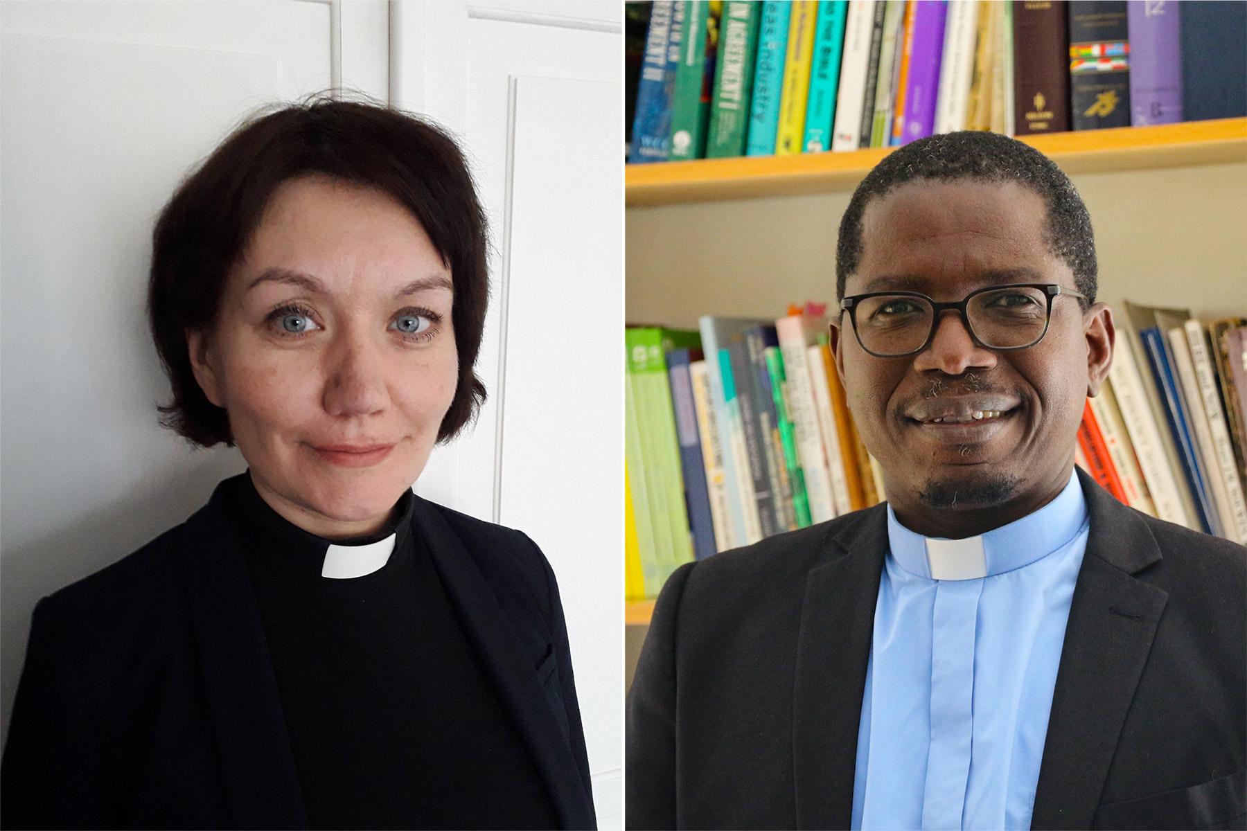 Pfarrerin Anne Burghardt und Pfarrer Dr. Kenneth Mtata kandidieren für das Amt des Generalsekretärs/der Generalsekretärin.