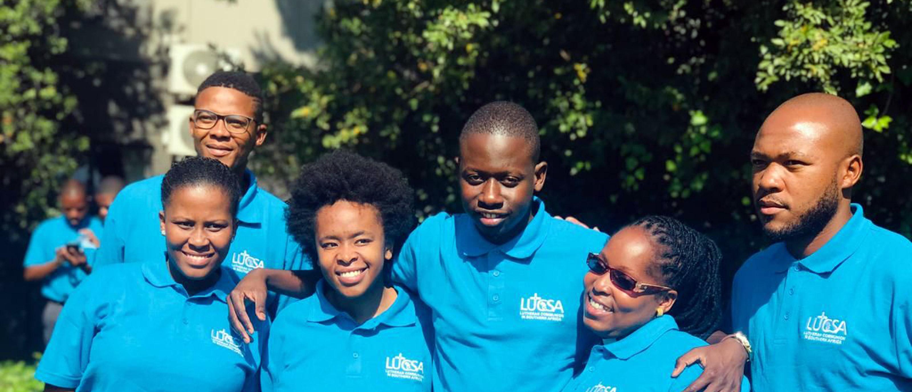 Einige der Teilnehmenden am Workshop der LUCSA für junge Erwachsene in Johannesburg (Südafrika). Foto: LUCSA