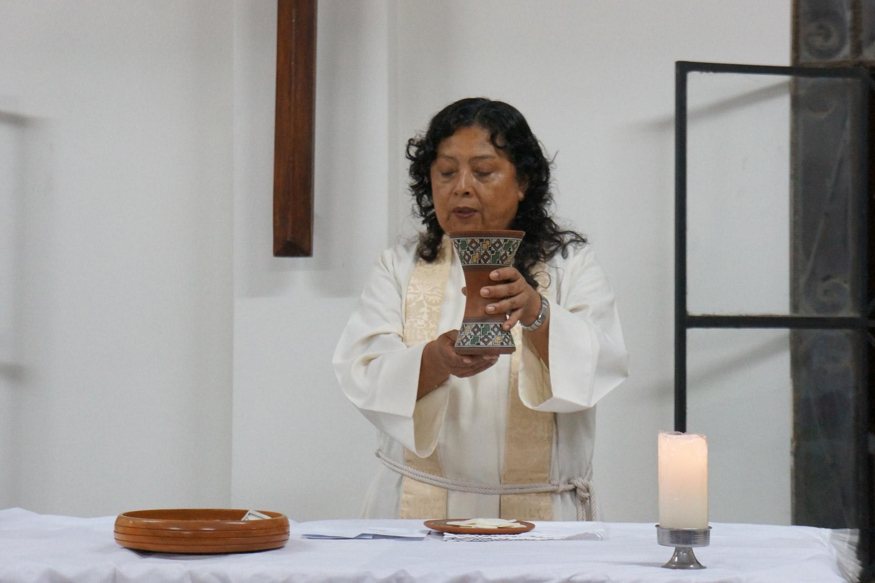 Pastor President Adita Torres Lescano of the Lutheran Church of Peru. Photo: LWF/P.Cuyatti