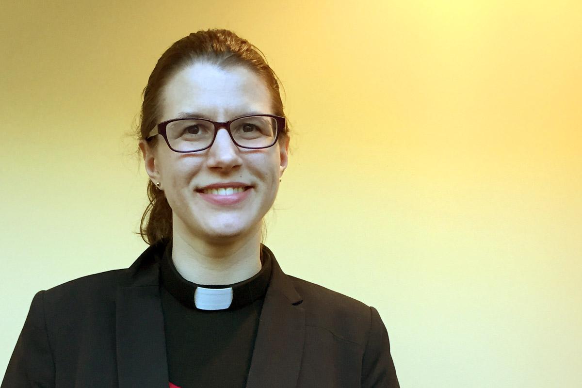Thirty-two year old Rev Lydia Posselt from the Evangelical Lutheran Church in America (ELCA) will preach at the closing worship of the LWF Assembly on 16 May. Photo: Bob Fisher