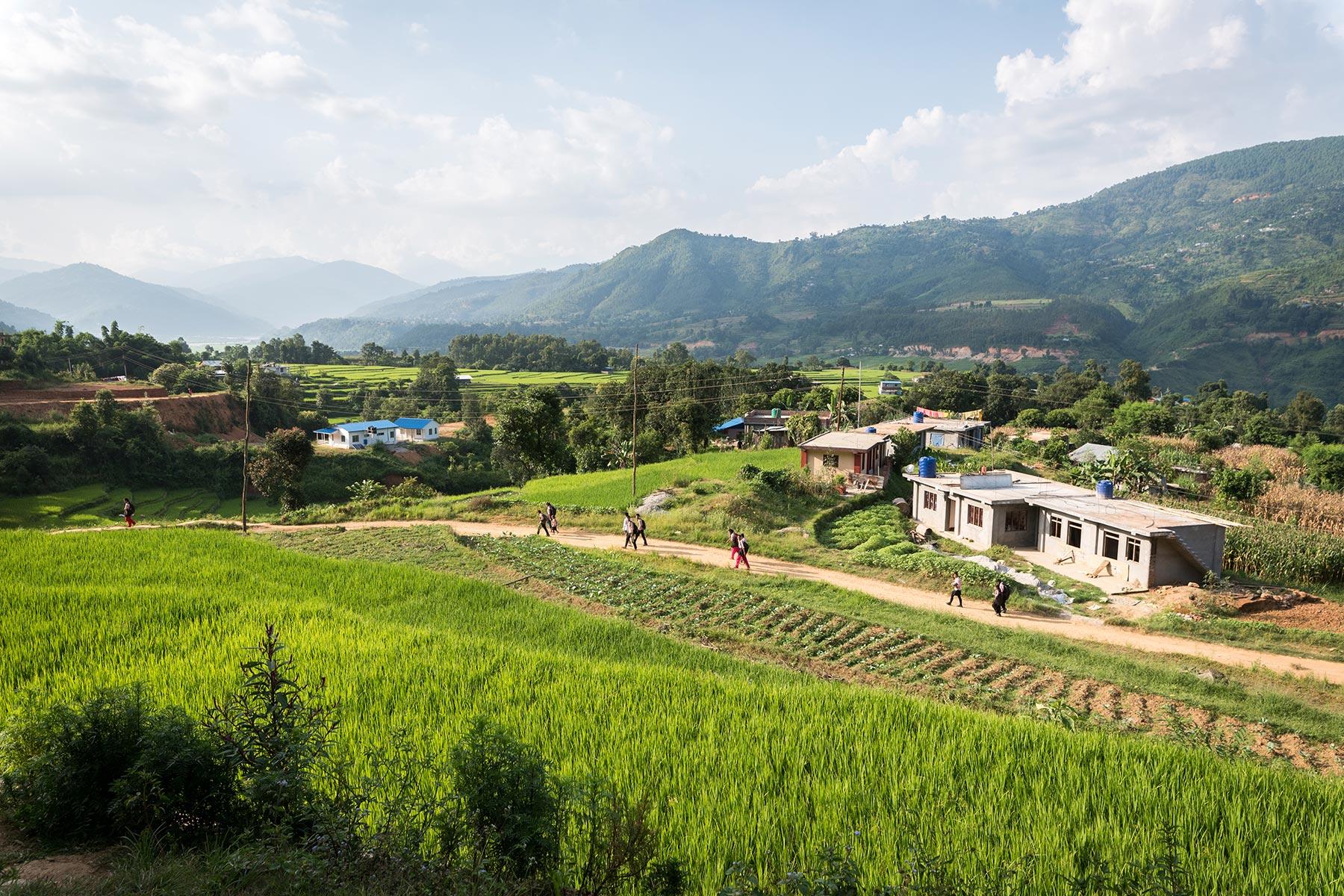 Kavre-Distrikt, Nepal. Foto: LWB/Albin Hillert