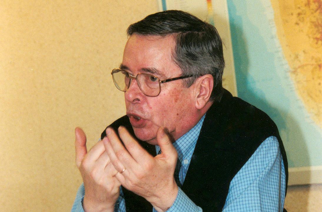 Pfr. Marc Chambron im Juli 2000. Foto: LWB/C. Rothenbühler