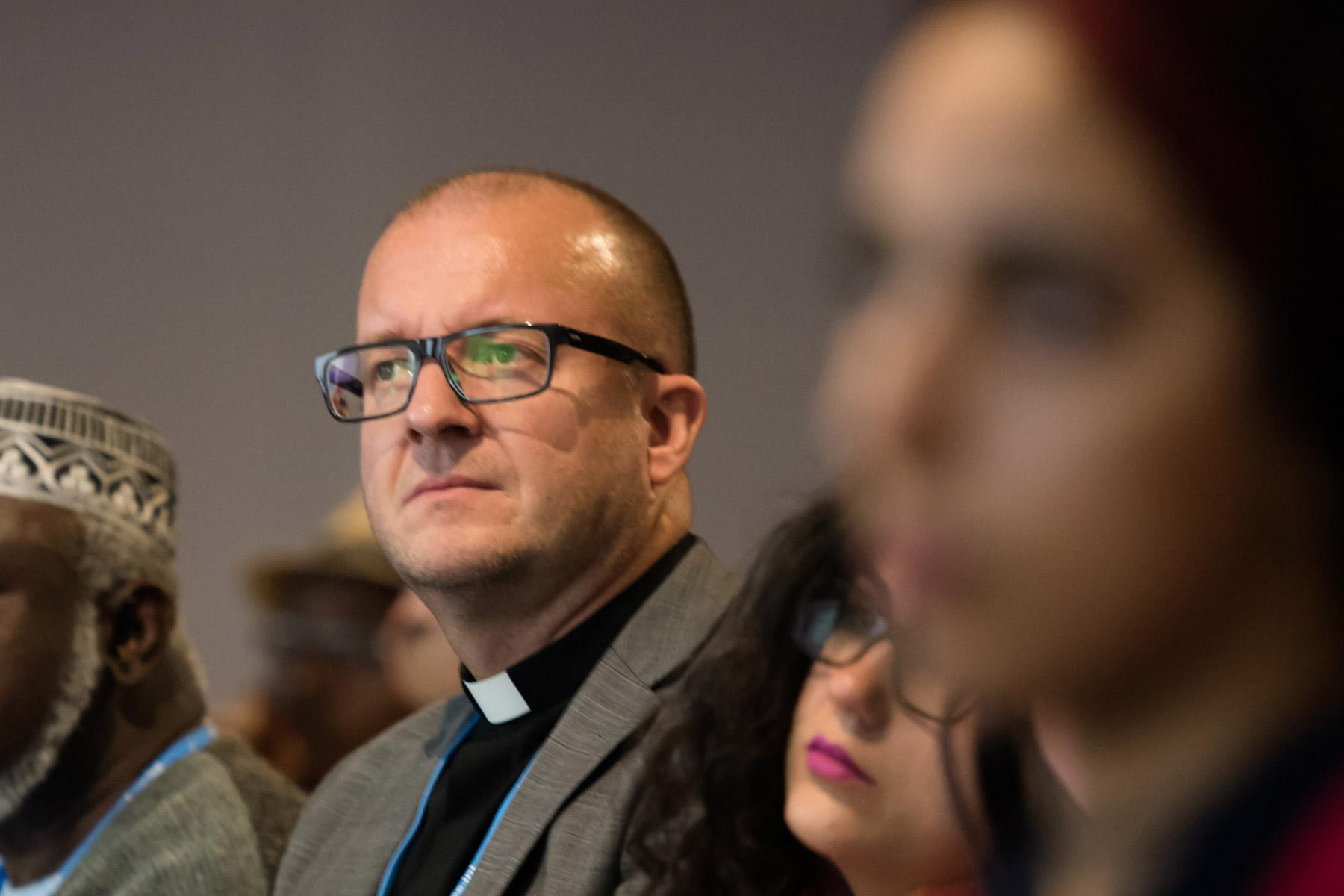 In der Norwegischen Kirche ist Pfarrer Einar Tjelle Leiter der Abteilung für Ökumene und Interreligiösen Dialog und des Interreligiösen Klimanetzwerks Norwegen. Foto: LWB/Albin Hillert