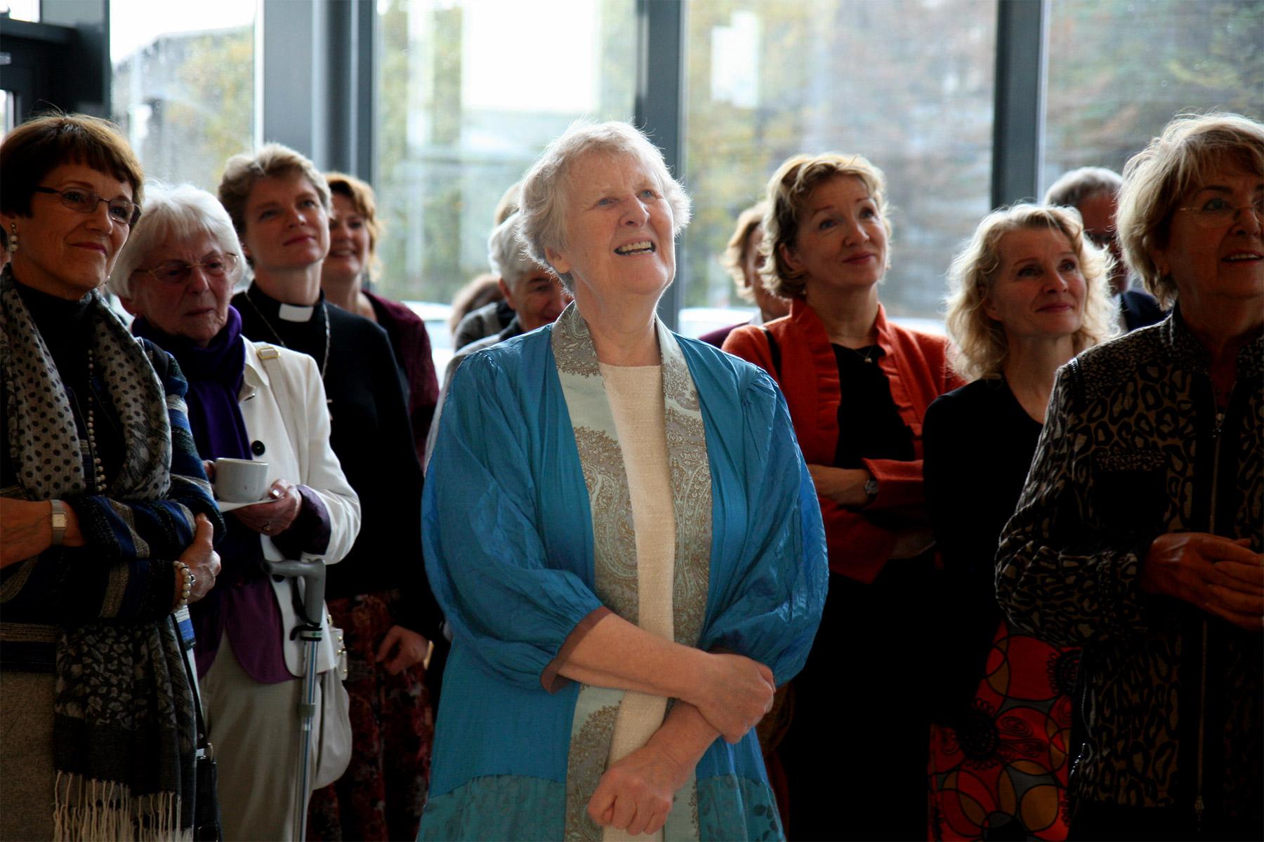 Auður Eir Vilhjálmsdóttir ist die erste Pfarrerin der Evangelisch-Lutherischen Kirche Islands. Foto: Kvennakirkjan