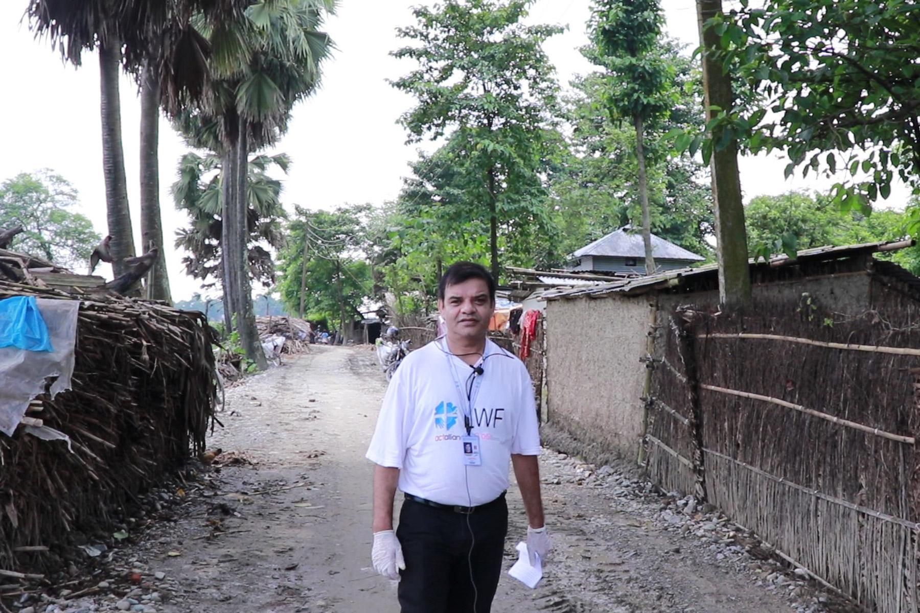 Yagya Gautam, Projektmanager des Lutherischen Weltbundes (LWB) in Nepal. Foto: LWB Nepal