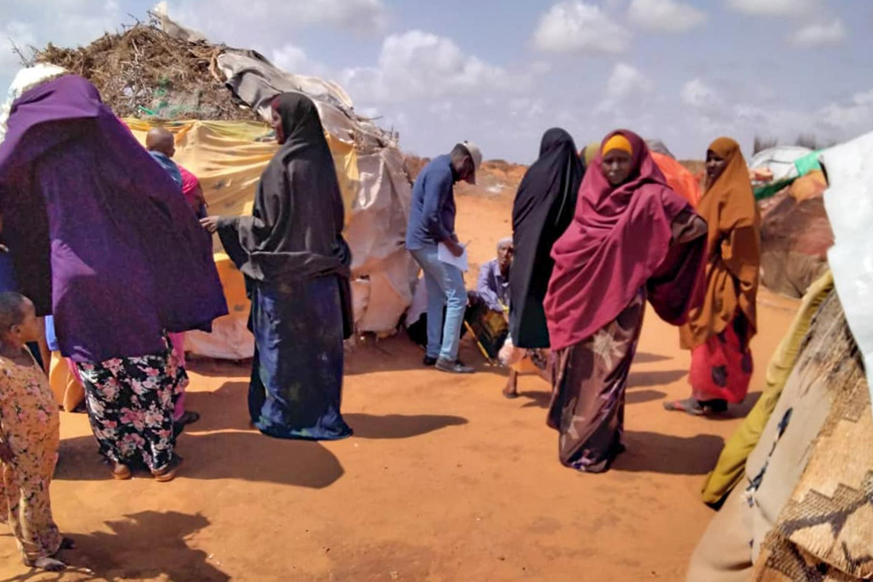 Somalia refugee camp