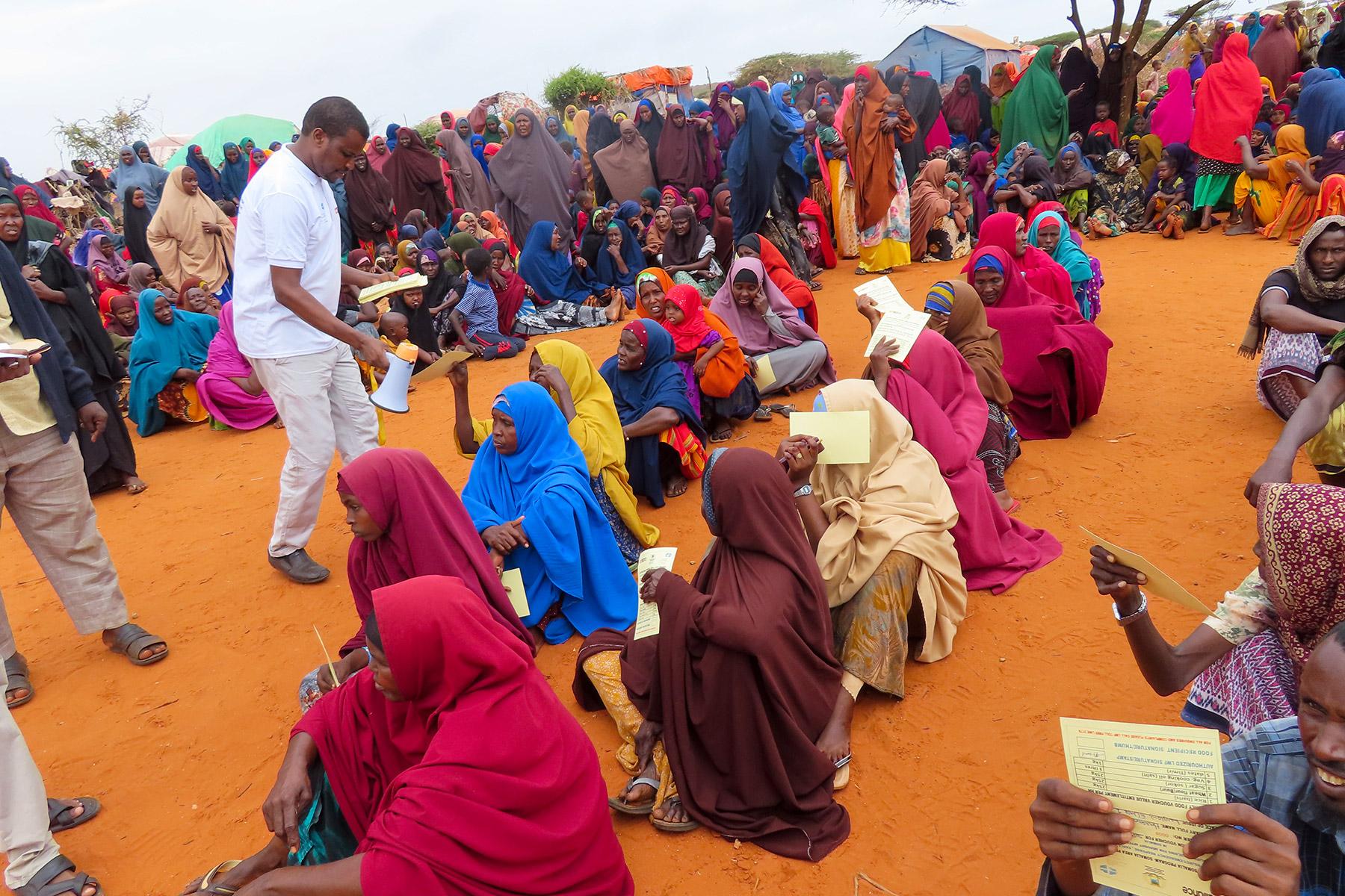 Somalia voucher distribution