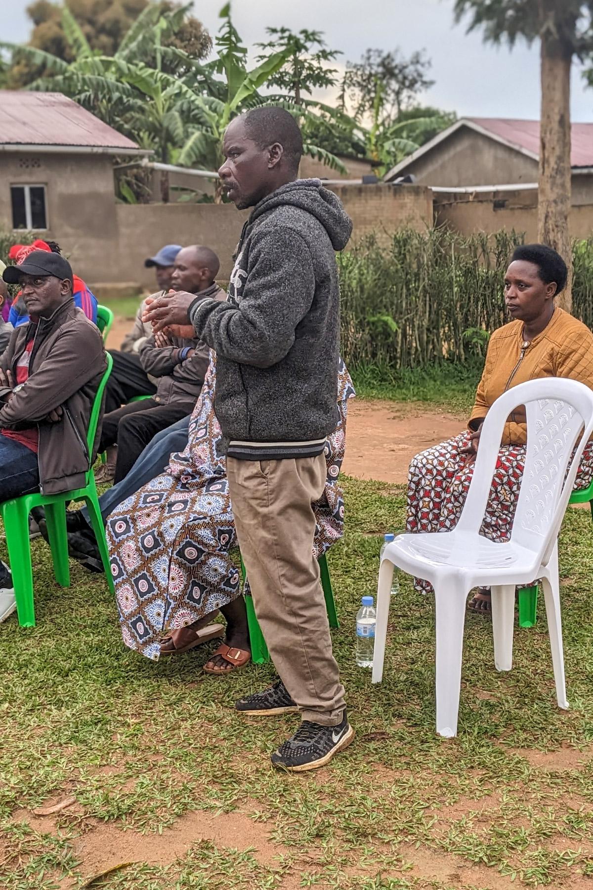 LCR Peace Messengers who participated in the April 2023 training that led to the launch of the LWF-supported Sparks of Peace project. Photo: LCR/ Geoffrey Munyaneza