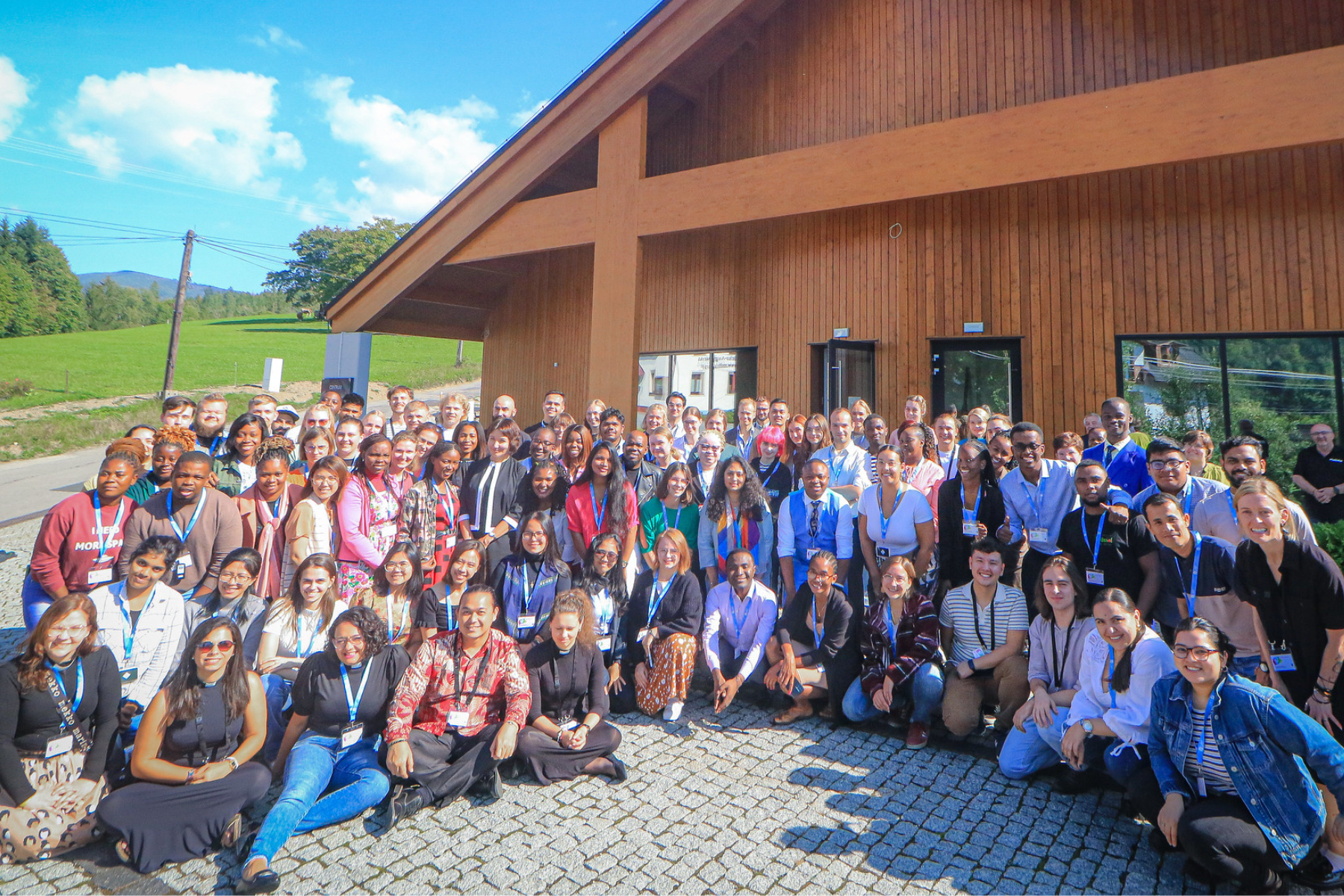 Over 100 participants in LWF Youth Pre-Assembly gather in Wisła Malinka, Poland ahead of the Thirteenth Assembly.