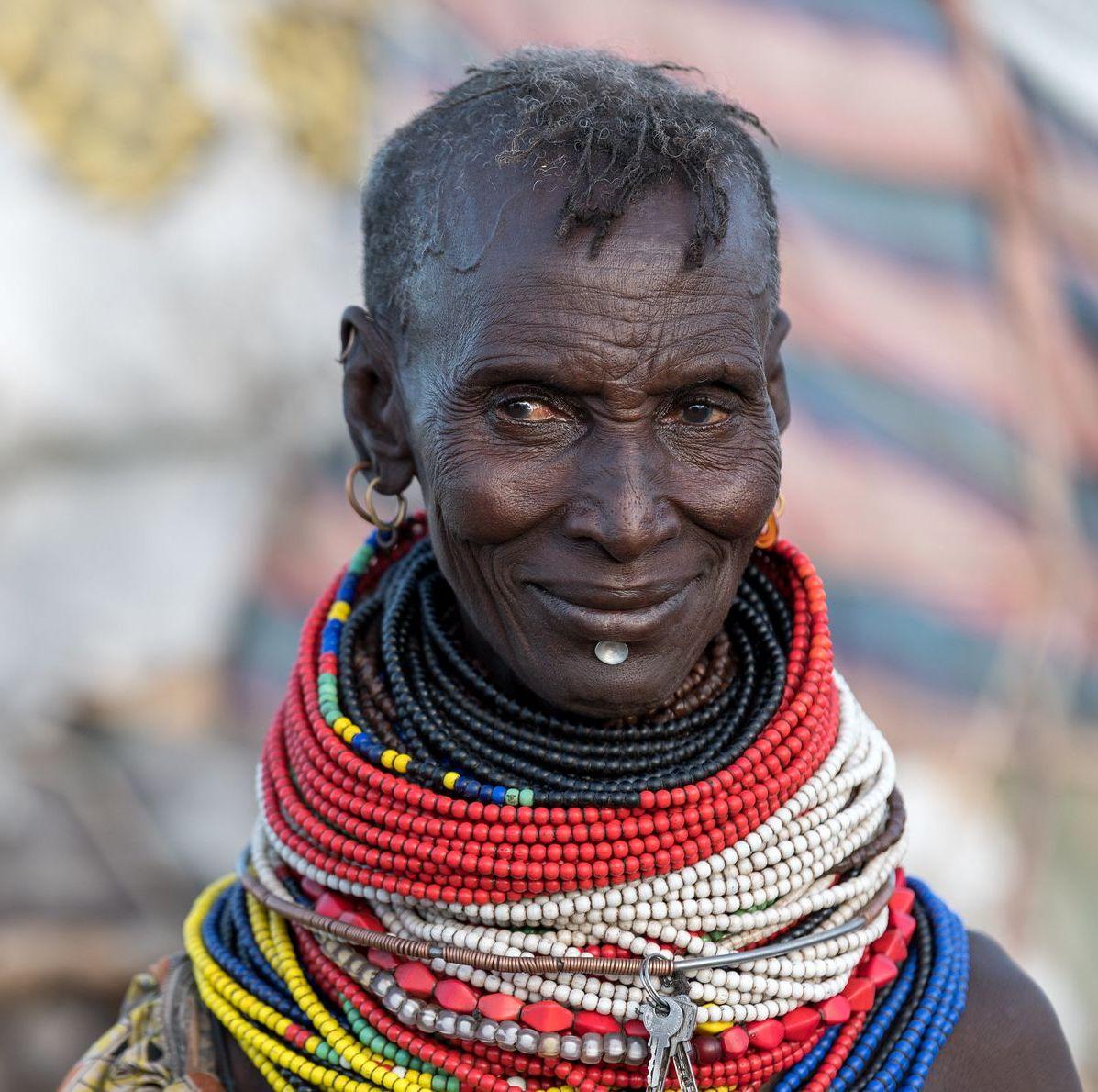 Turkana community elder Lokarach Lomongin