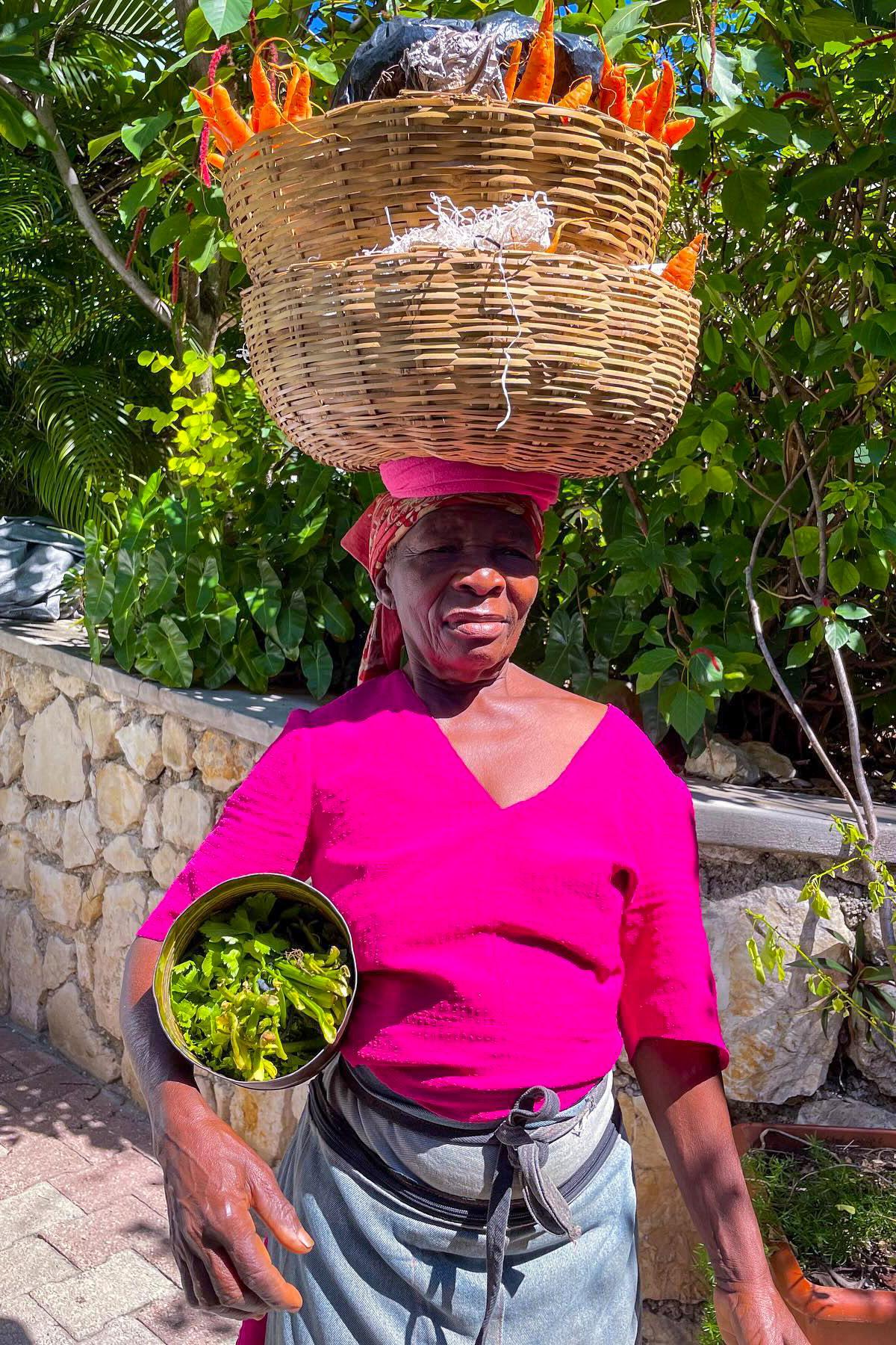 Ms Cherismene Done, a “Madan Sara” in Haiti. Photo: LWF/ P. Raymond