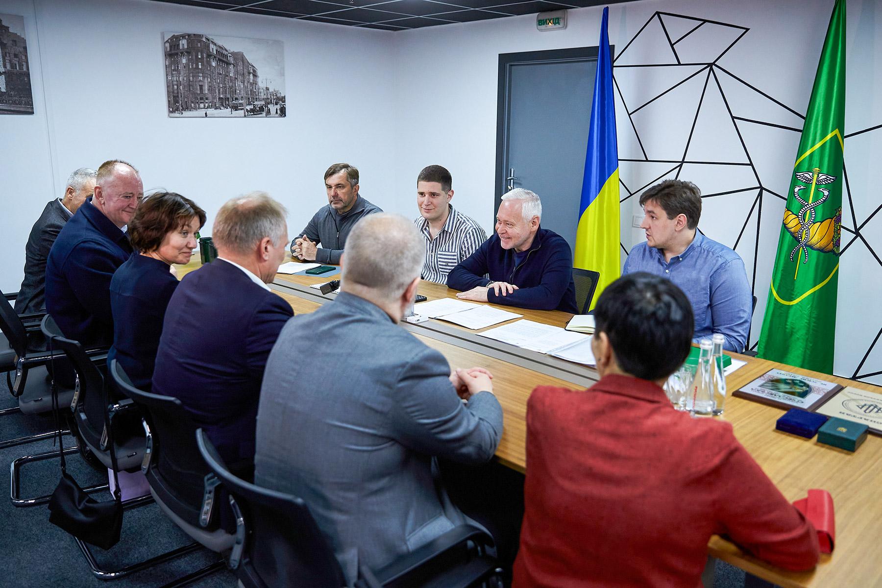 Ukraine visit - Kharkiv Mayor