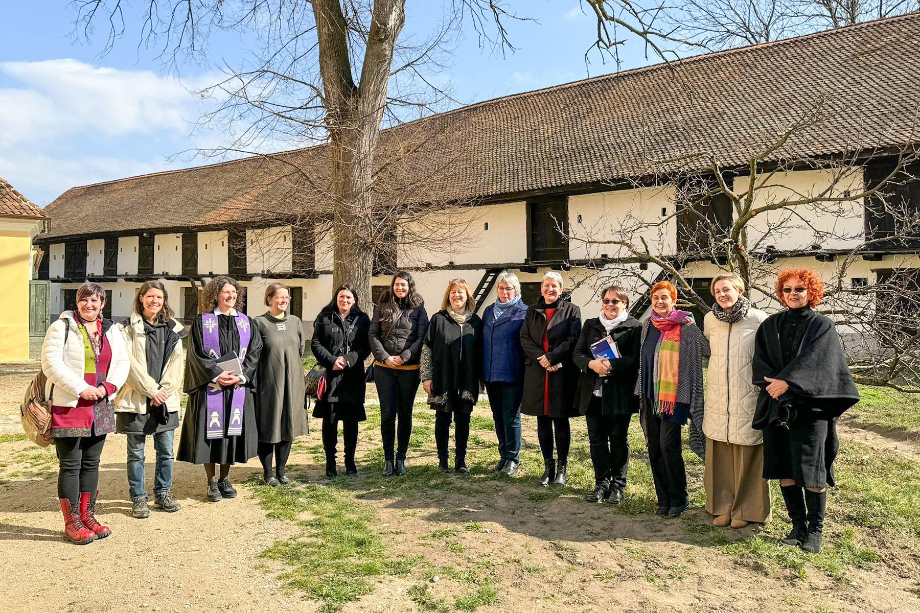 Women pastors from both the Evangelical Church of the Augsburg Confession in Romania and the Evangelical Lutheran Church in Romania.