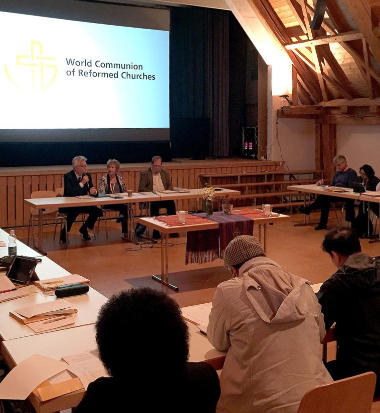 LWF General Secretary at WCRC Executive Committee, 2019