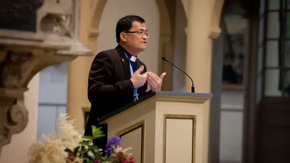 LWF Council member Bishop Aaron Chuan Ching Yap says the international Lutheran-Catholic dialogue provides impetus for Malaysiaâs Christians to move forward and embrace each other in a spirit of reconciliation. Photo: LWF