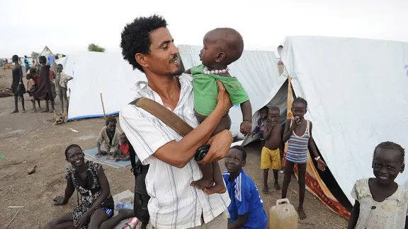 Alemayehu at Leitchuor refugee camp in western Ethiopia. Photo: Christof Krackhardt/Bread for the World