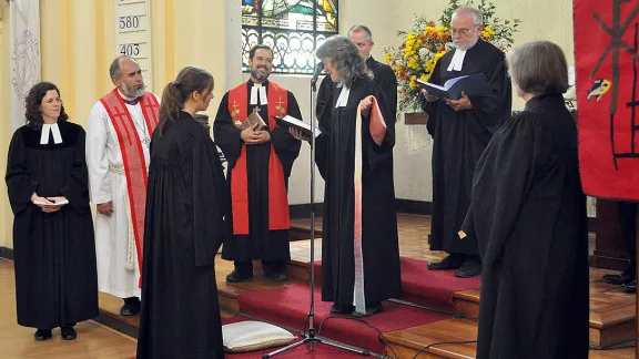 The Lutheran Church in Chile has ordained its first woman as a minister. Photo: Leonardo PÃ©rez