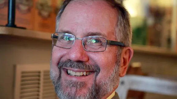 Rev. Prof. Dr Timothy Wengert, member of the LWF Task Force on the Mennonite Action. Photo: Ivo Huber