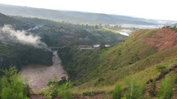 Rusumo falls, Rwanda, Tanzania border. Photo: Rev. John Rutsindintwarane